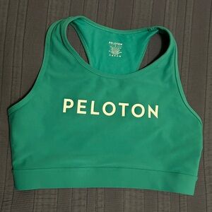 Peloton Emerald Green 1X Workout Top Sports Bra
